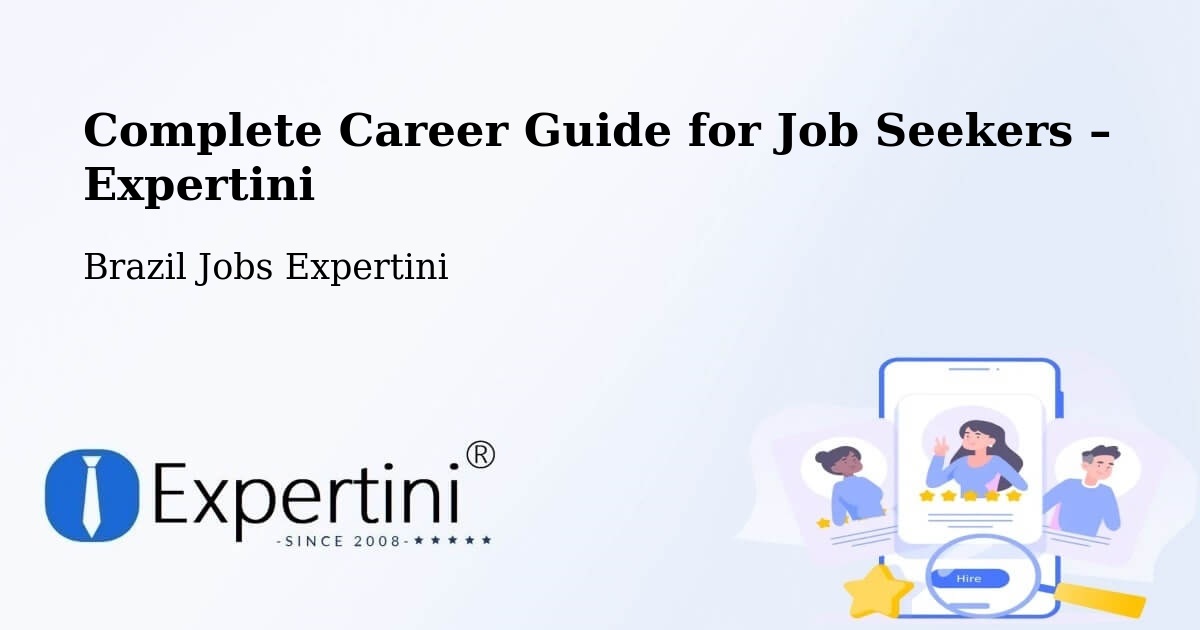 Career Guide for Job Seekers – Pirenópolis - Pirenópolis, Brazil Jobs Expertini